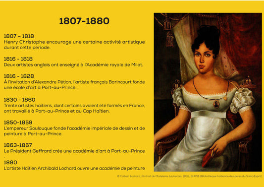 Chronologie de l’art en Haïti - 1807-1984